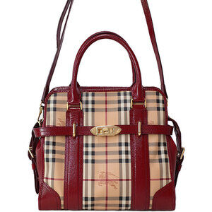 Burberry Check Handbag